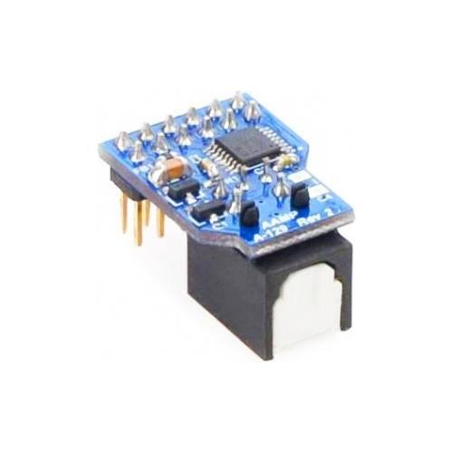 Left. PAC - TOSLINK Fiber-Optic Audio Output for AmpPRO Interfaces - Black.