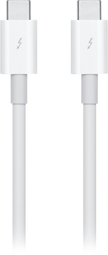 Over hoved og skulder Blodig Outlook Apple Thunderbolt 3 (USB-C) Cable (0.8 m) White MQ4H2AM/A - Best Buy