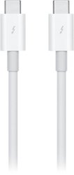 Apple - Thunderbolt 3 (USB-C) Cable (0.8 m) - White - Front_Zoom