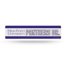 Rico Industries - High Point Panthers Street Sign (16") Hang anywhere you choose. Garage, office, den, man cave, kids room - Multi