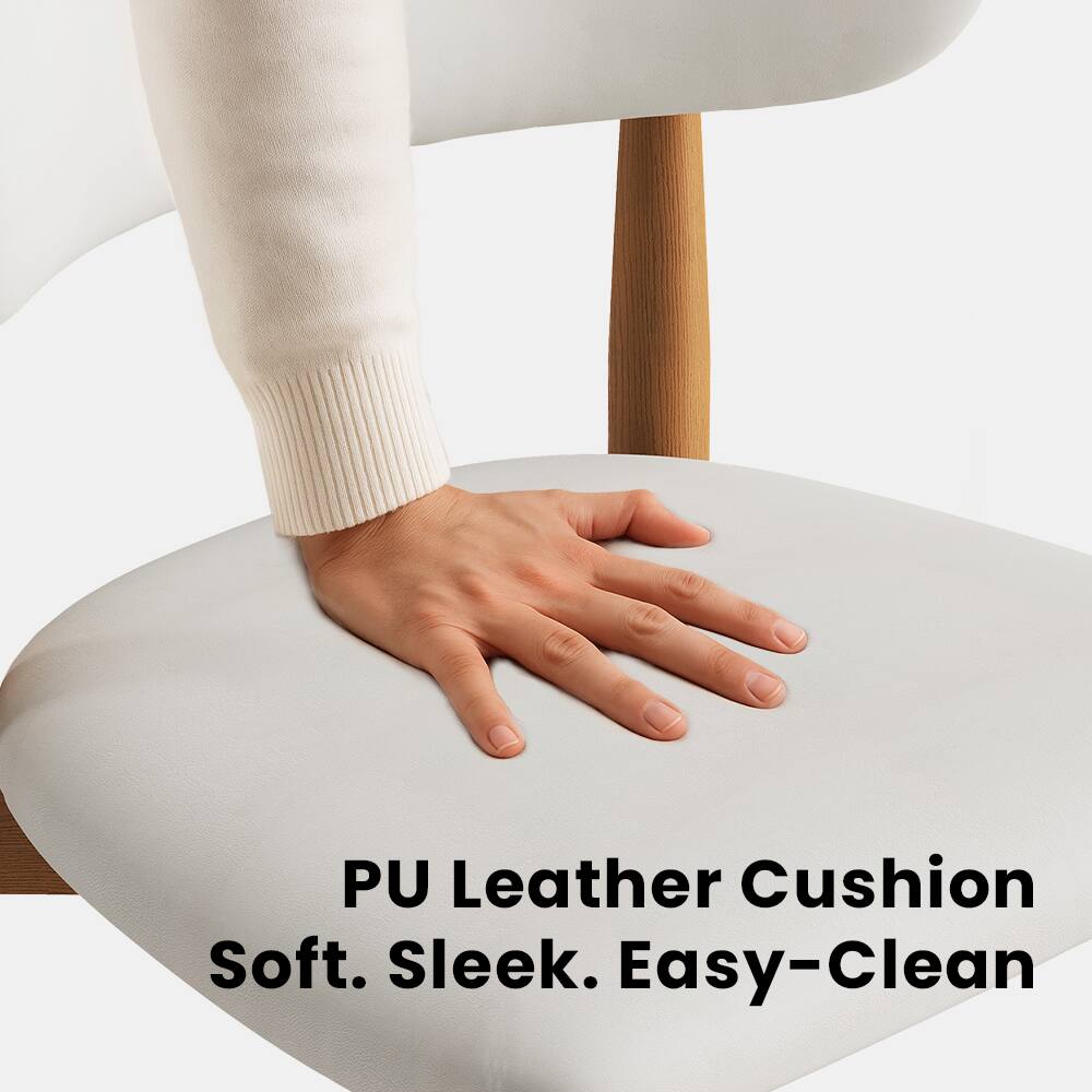 PU Leather Cushion  
Soft. Sleek. Easy-Clean