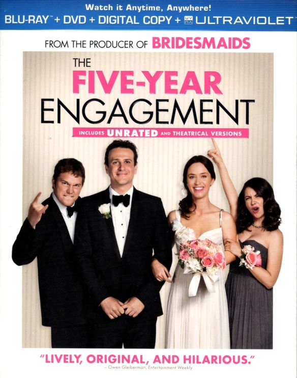  The Five-Year Engagement [2 Discs] [Includes Digital Copy] [UltraViolet] [Blu-ray/DVD] [2012]