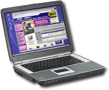 Angle Standard. Toshiba - Satellite 2.8GHz Notebook with HT Technology.