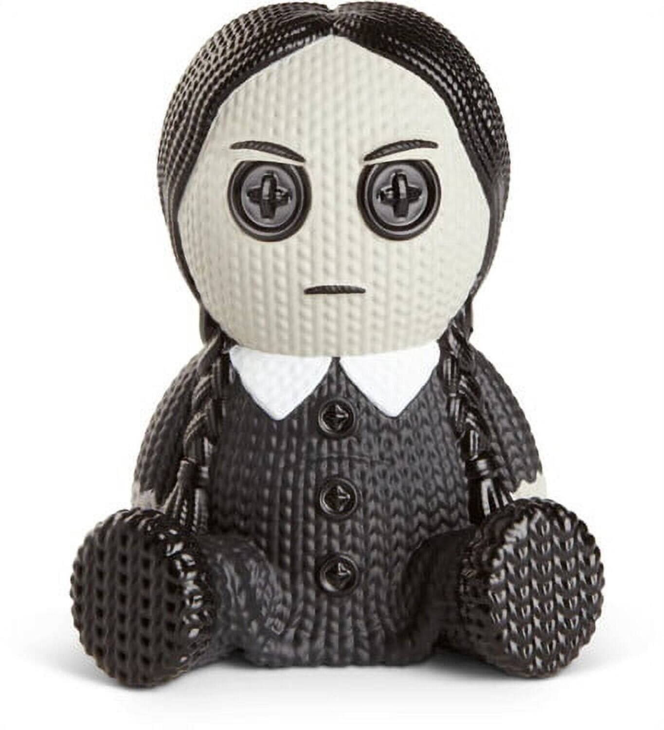 Front. Handmade by Robots - Handmade by Robots - The Addams Family - Wednesday #024  (1.75" Micro Vinyl Figure)   - Collectibles - Multicolor.