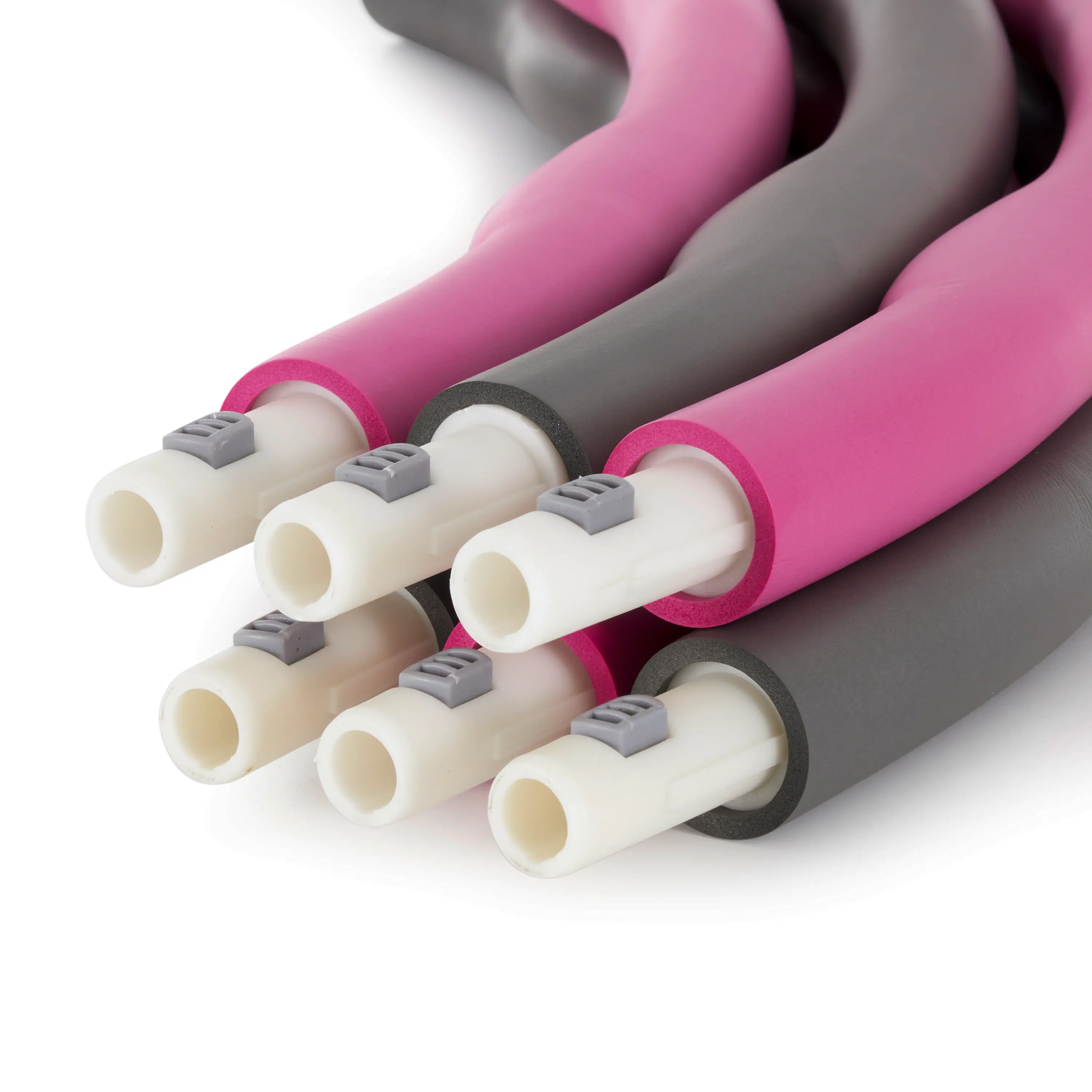 Alt View 2. HolaHatha - HolaHatha 900G 6 Piece Weighted Fitness Hula Hoop for Home Workouts and Toning - Black, purple.