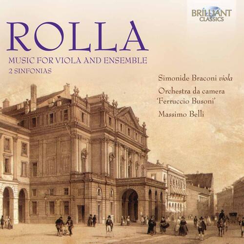 Rolla / Braconi / Orchestra Da Camera Ferruccio Music for Viola ...