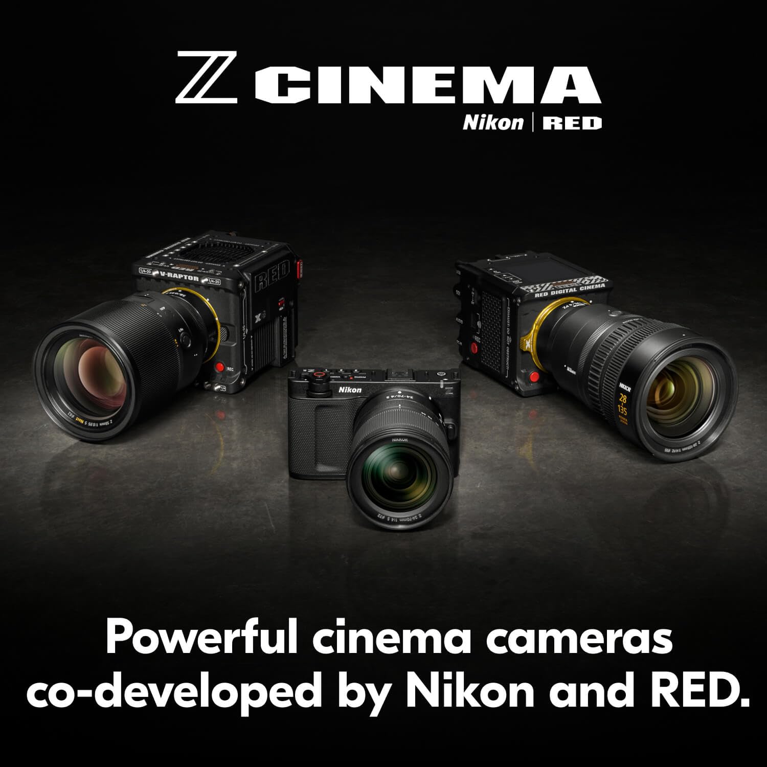 Z CINEMA Nikon | RED

Powerful cinema cameras co-developed by Nikon and RED.