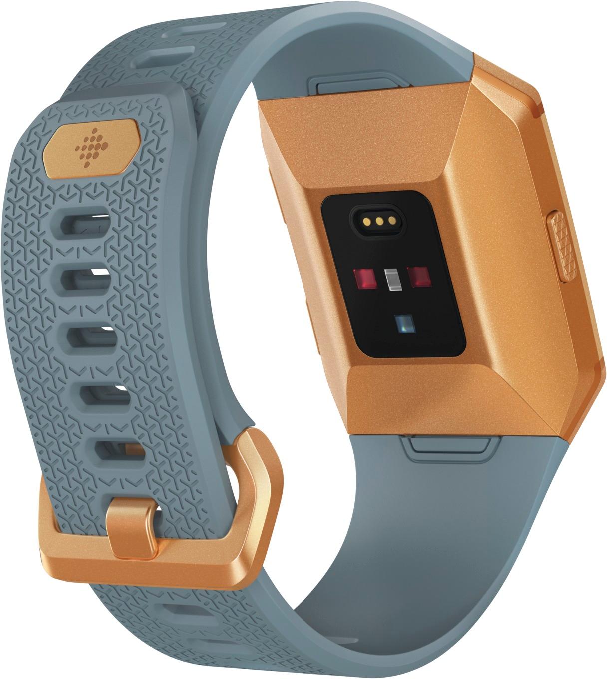 Customer Reviews: Fitbit Ionic Smartwatch Burnt Orange/Slate Blue ...