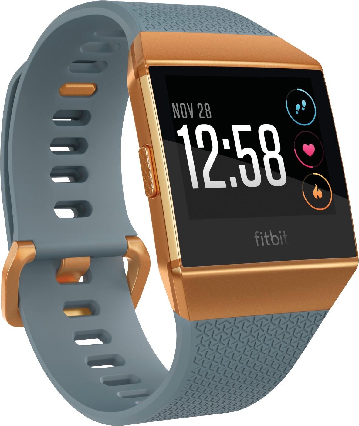 Customer Reviews: Fitbit Ionic Smartwatch Burnt Orange/Slate Blue ...