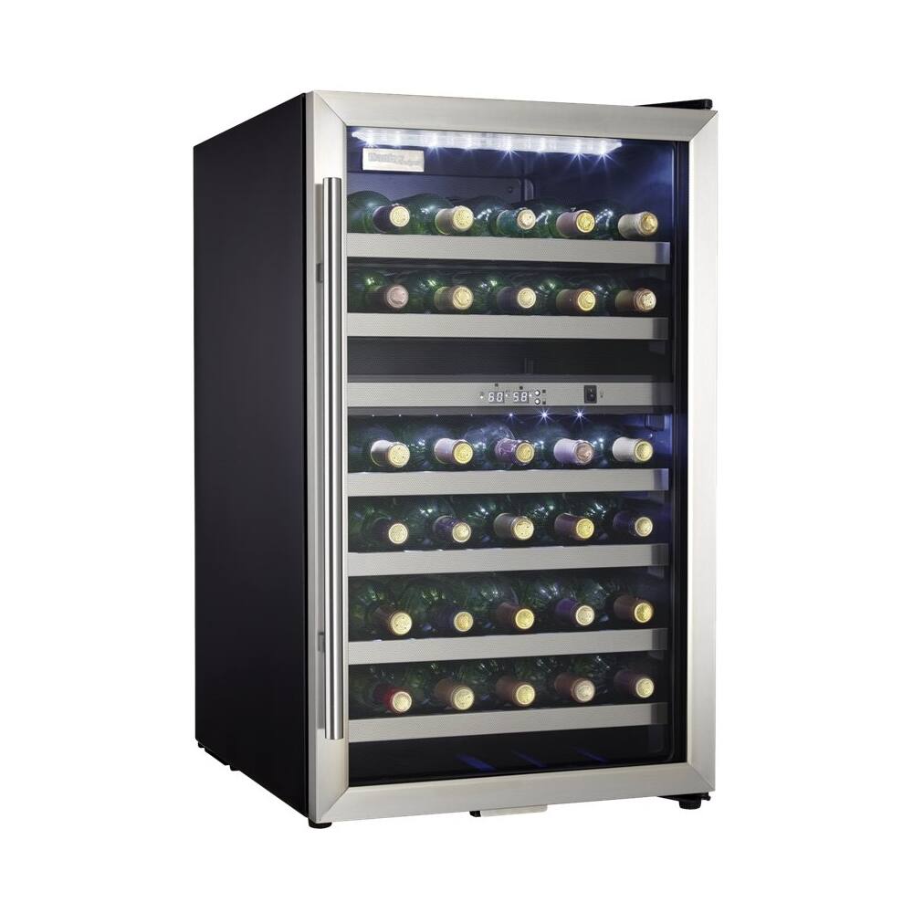 Best Buy Danby Designer 38Bottle Wine Cooler Black/stainless steel