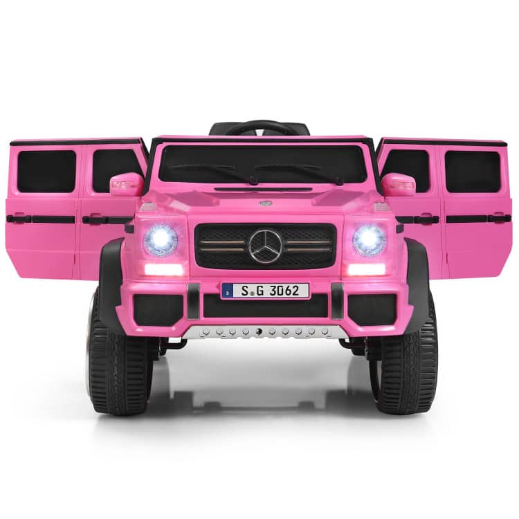 SlickBlue - 12V Kids Electric Ride-On Vehicle with Stylish Look and Smooth Drive - Pink