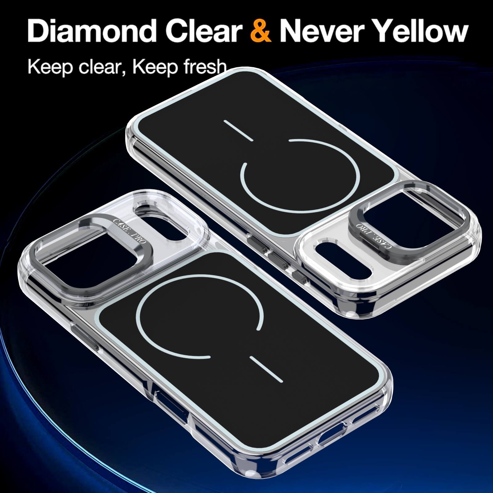 Diamond Clear & Never Yellow  
Keep clear, Keep fresh  
COE PRO Oud CASE