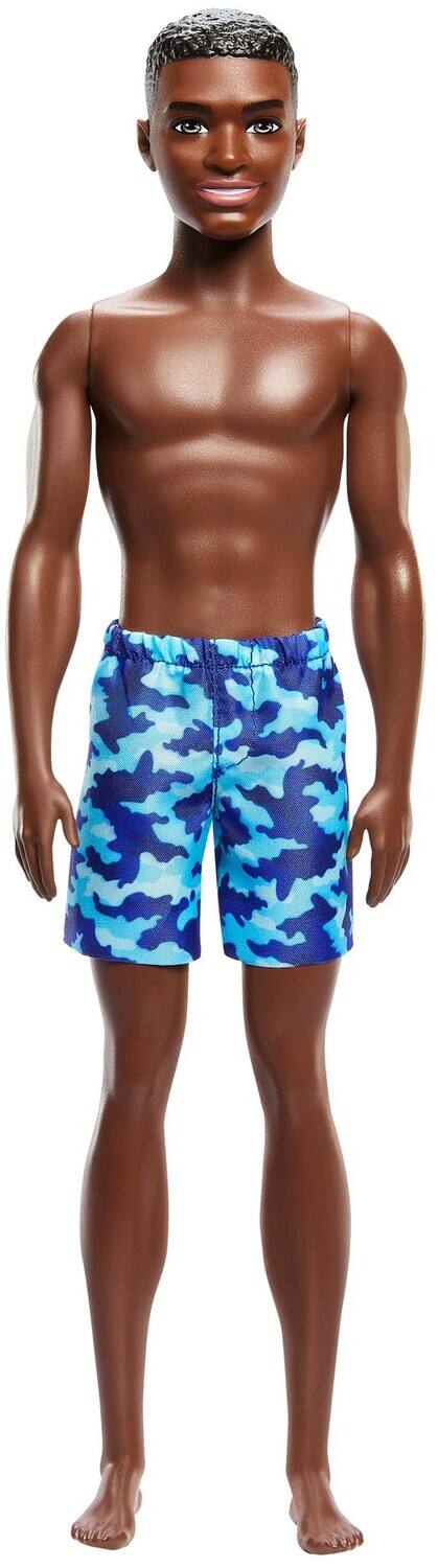 Alt View 1. Mattel - Barbie Beach Ken Doll with Dark Brown Hair & Blue Swimsuit   - COLLECTIBLES - Multicolor.