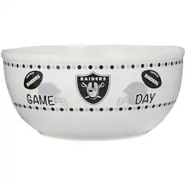 The Memory Company - Las Vegas Raiders Large Game Day Bowl - Multicolor