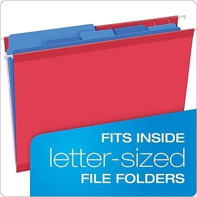 FITS INSIDE letter-sized FILE FOLDERS