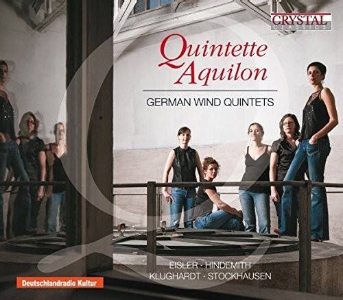 Quintette Aquilon - German Wind Quintets   - COMPACT DISCS [CD]