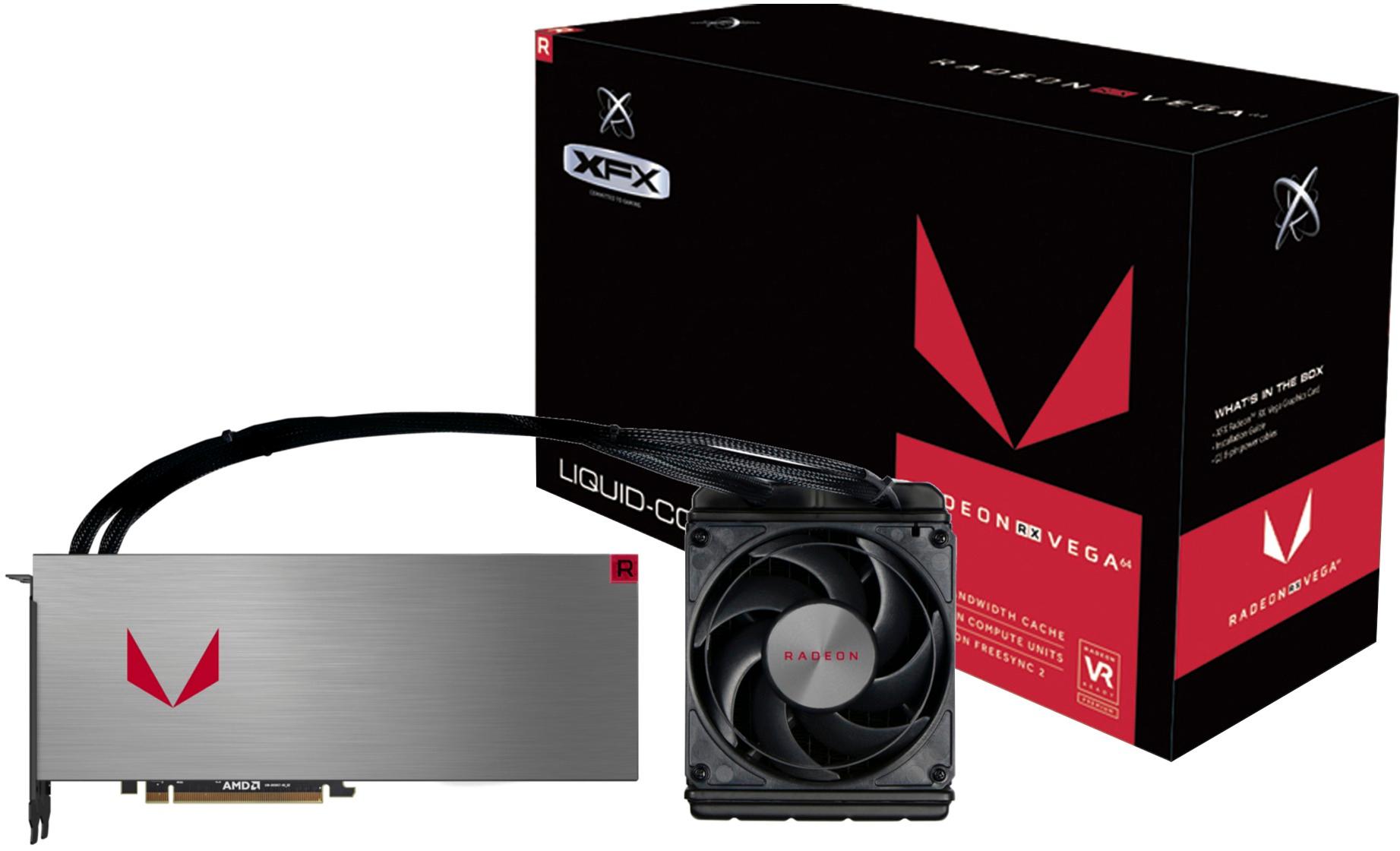 Best Buy: XFX AMD Radeon RX Vega 64 8GB HBM2 PCI Express 3.0