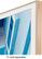 Angle. Samsung - 65" The Frame Customizable Bezel - Oak.