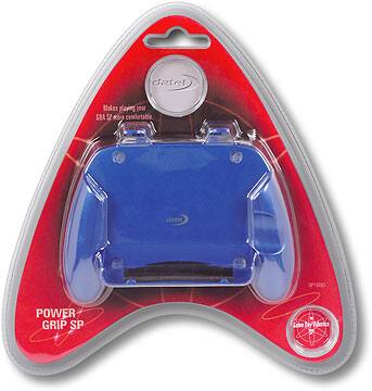 Front Standard. GRIFFIN MARKETING/INTERACTIVE S - Game Boy Advance SP Power Grip SP - Blue.