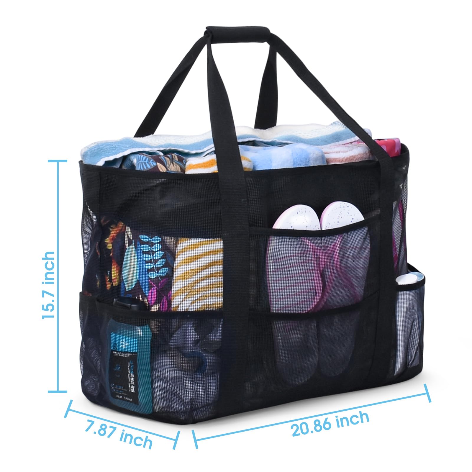 15.7 inch  
7.87 inch  
20.86 inch