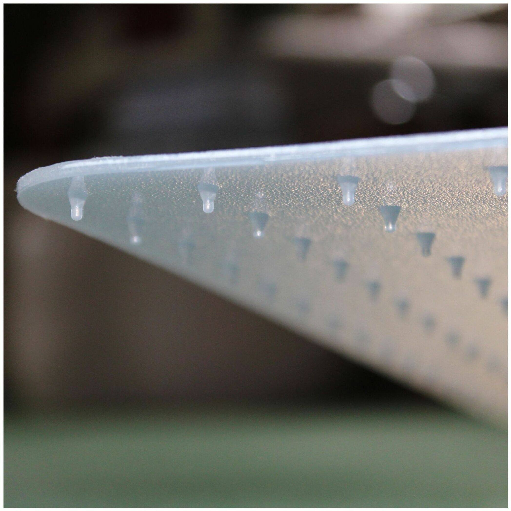 Alt View 20. Floortex - Cleartex Polypropylene Rectangular Foldable Chair Mat for Carpets - 35'' x 46'' - Translucent.