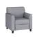 Alt View 4. Alamont Home - Hercules Diplomat Contemporary Leather/Faux Leather Reception Chair - Gray.