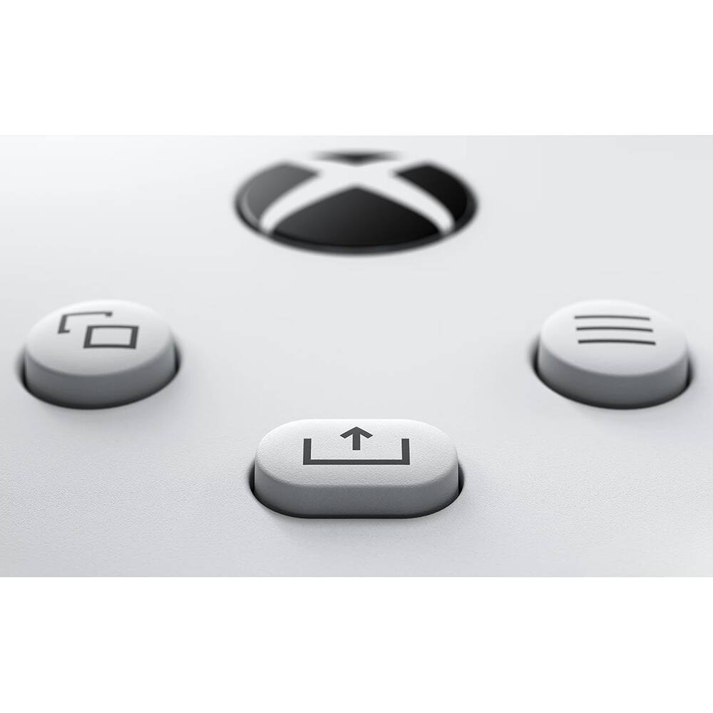 Alt View 3. Microsoft - Xbox Series S 512GB All-digital Gaming Console - White Dual Controller Bundle - Robot White.