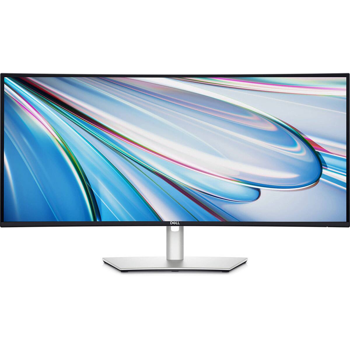 Angle. Dell - UltraSharp 34 5K QHD 1440p Monitor - U3425WE with Accessory Bundle.
