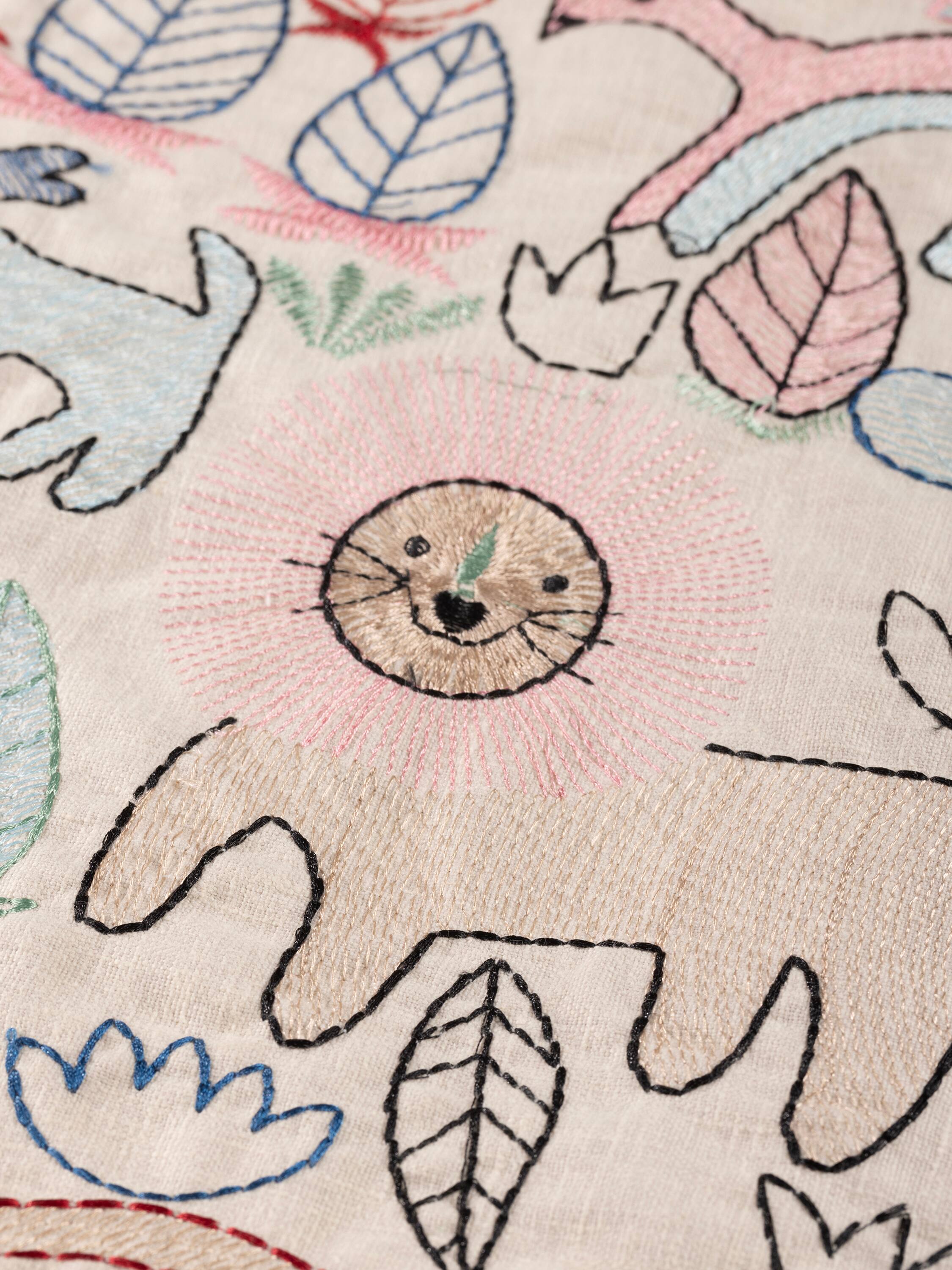 Back. GAURI KOHLI - Phoenix Pillow - Multicolored.