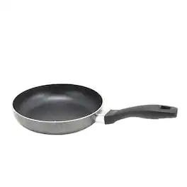 Oster - Clairborne 8 Inch Aluminum Frying Pan in Charcoal Grey - Gray