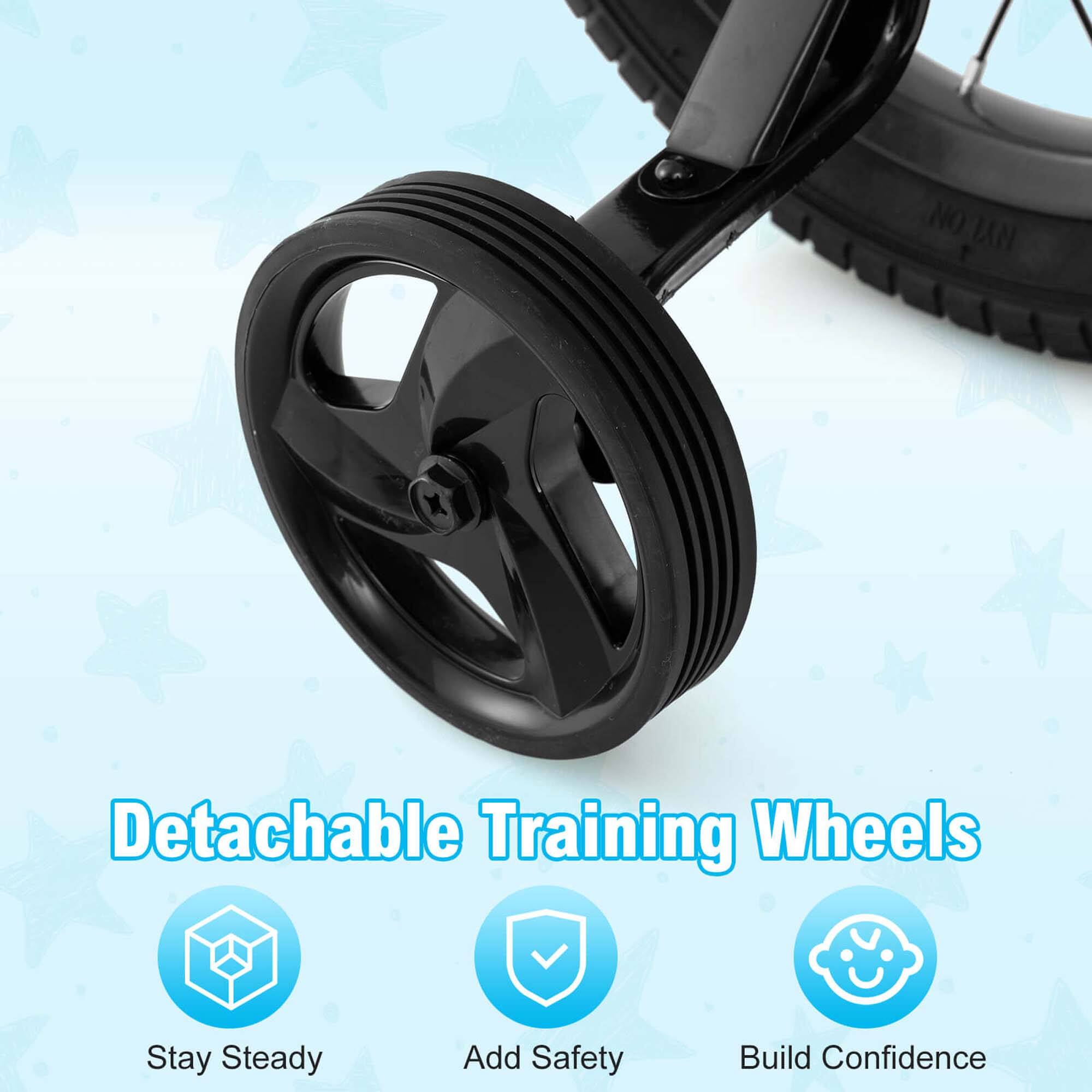 Detachable Training Wheels

Stay Steady  
Add Safety  
Build Confidence