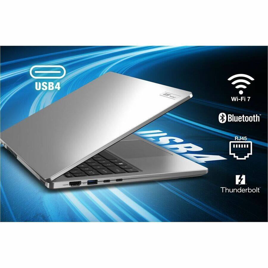 USB4, Wi-Fi 7, Bluetooth, RJ45, Thunderbolt