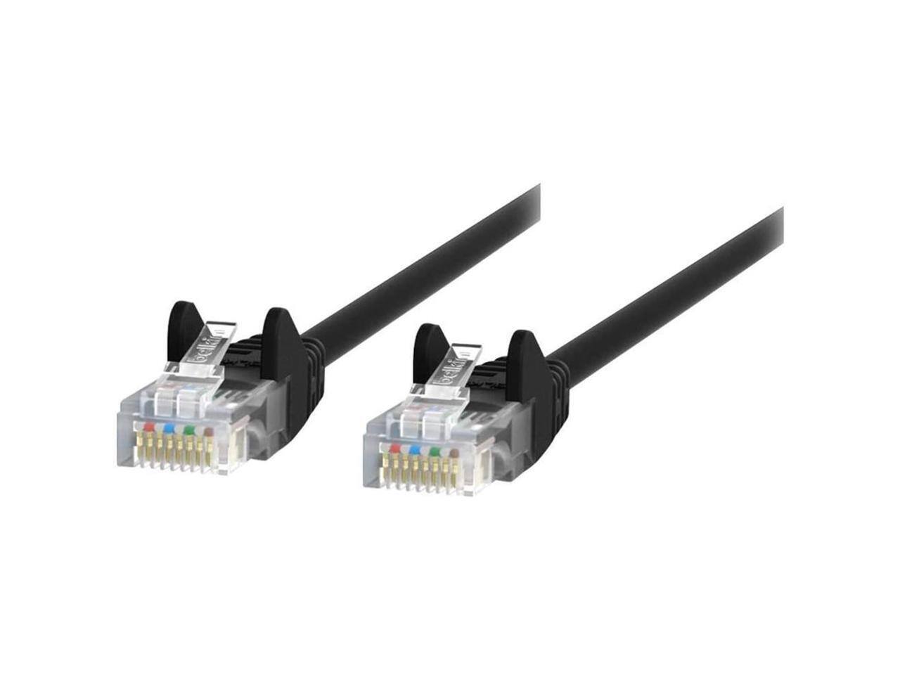 Alt View 1. Belkin - BELKIN INTERNATIONAL INC A3L980BT05MBLKS CABLE,CAT6,UTP,RJ45M/M,5M,BLK,PATCH,SNAGLESS.