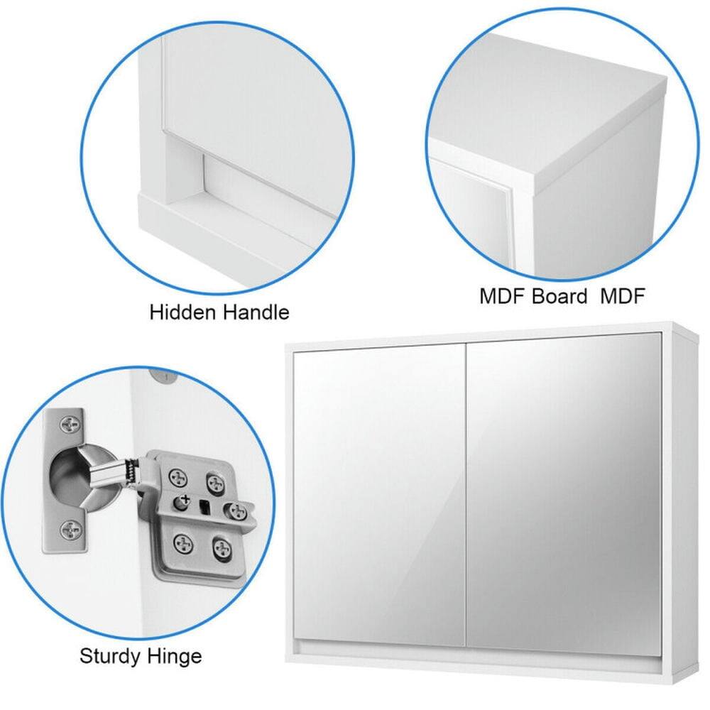 Hidden Handle  
MDF Board MDF  
Sturdy Hinge