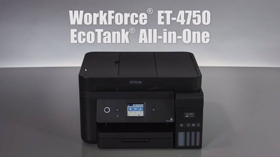 Best Buy: Epson WorkForce EcoTank ET-4750 Wireless All-in-One Printer ...