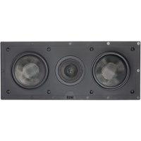 ELAC - Debut Dual 5-1/4" 120-Watt Passive 2-Way In-Wall Center-Channel Speaker - White - Front_Zoom