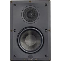 ELAC - Debut 6-1/2" 120-Watt Passive 2-Way In-Wall Speaker (Each) - White - Front_Zoom