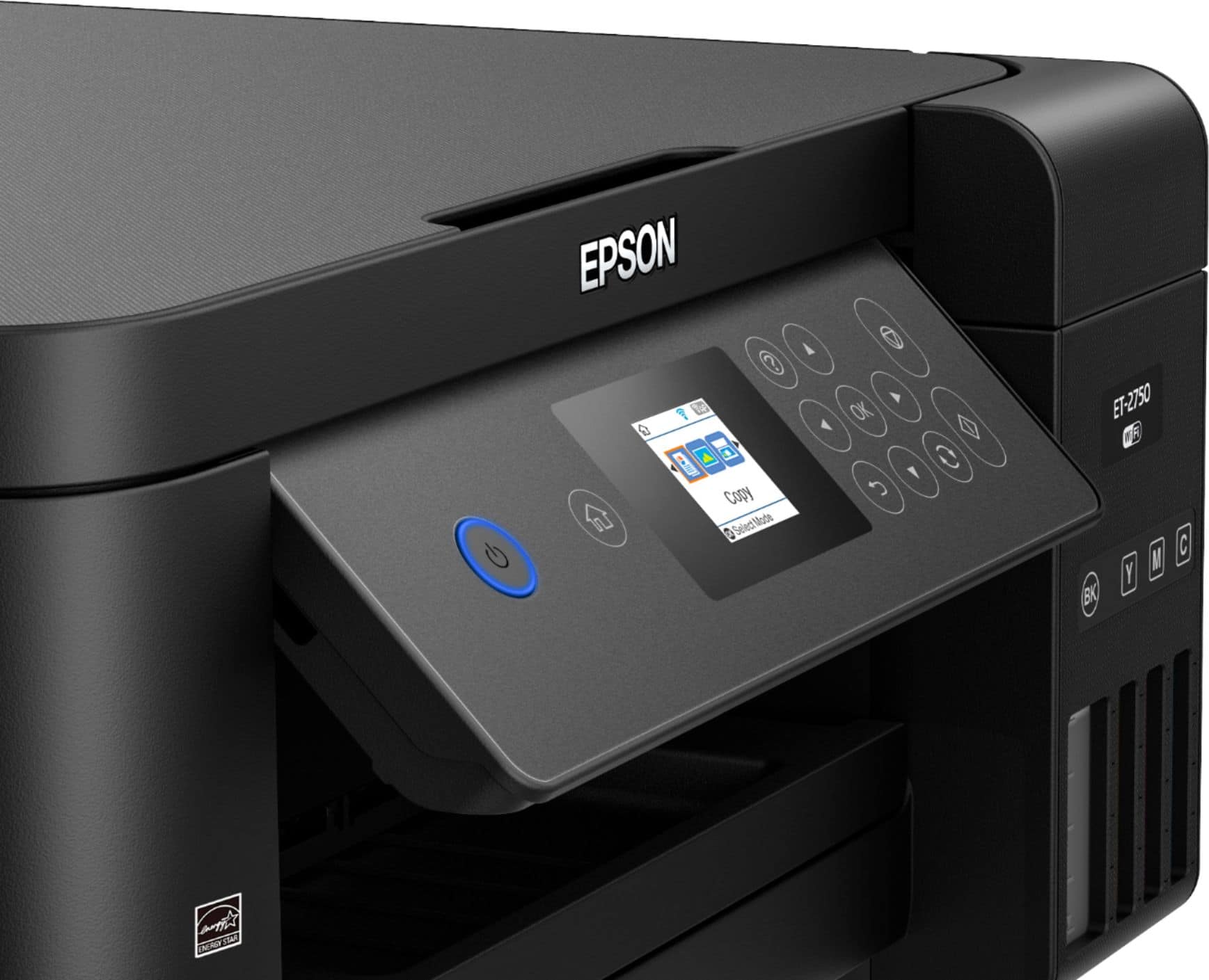 Alt View 15. Epson - Expression EcoTank ET-2750 Wireless All-in-One Inkjet Printer.