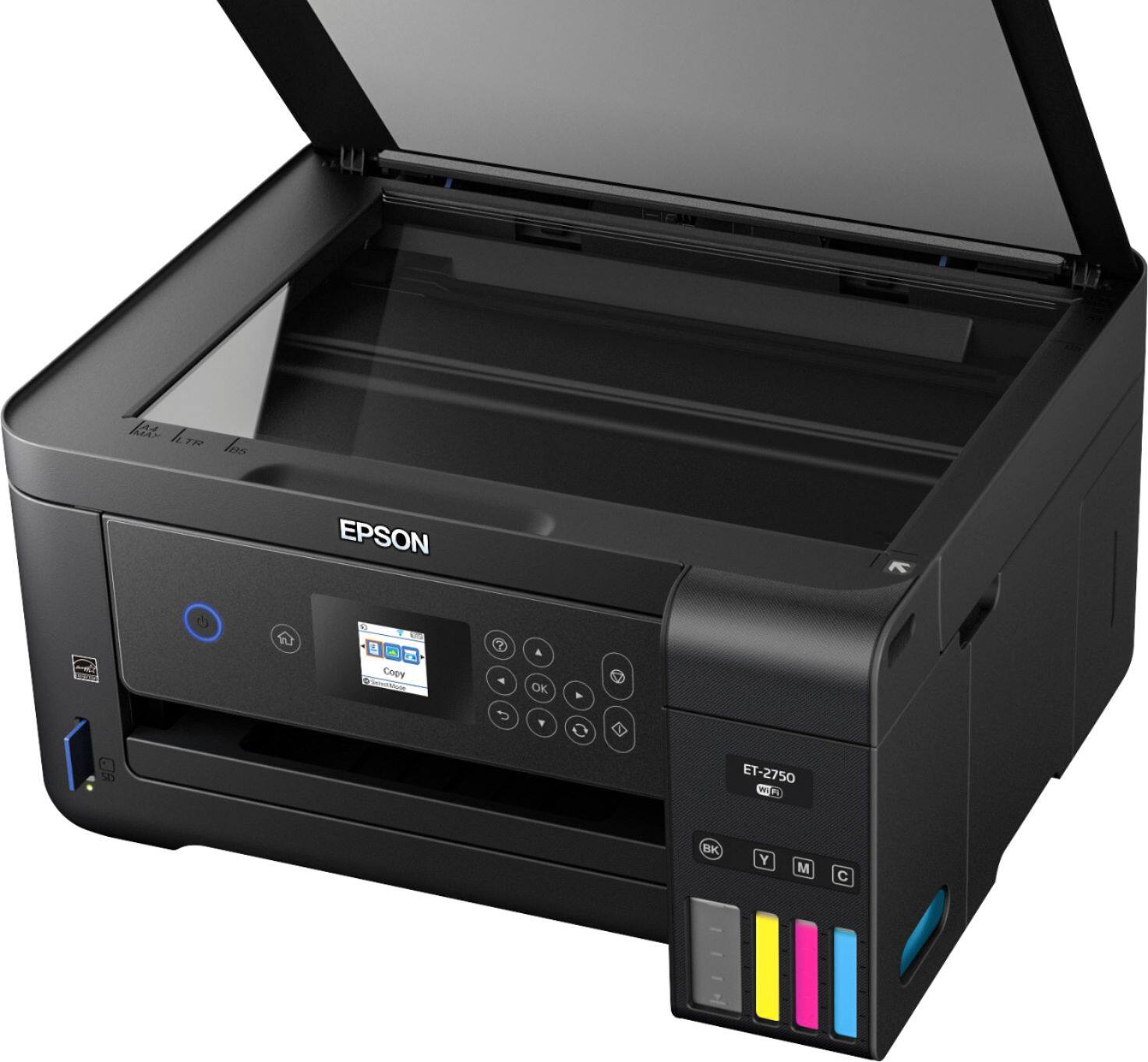 Alt View 17. Epson - Expression EcoTank ET-2750 Wireless All-in-One Inkjet Printer.