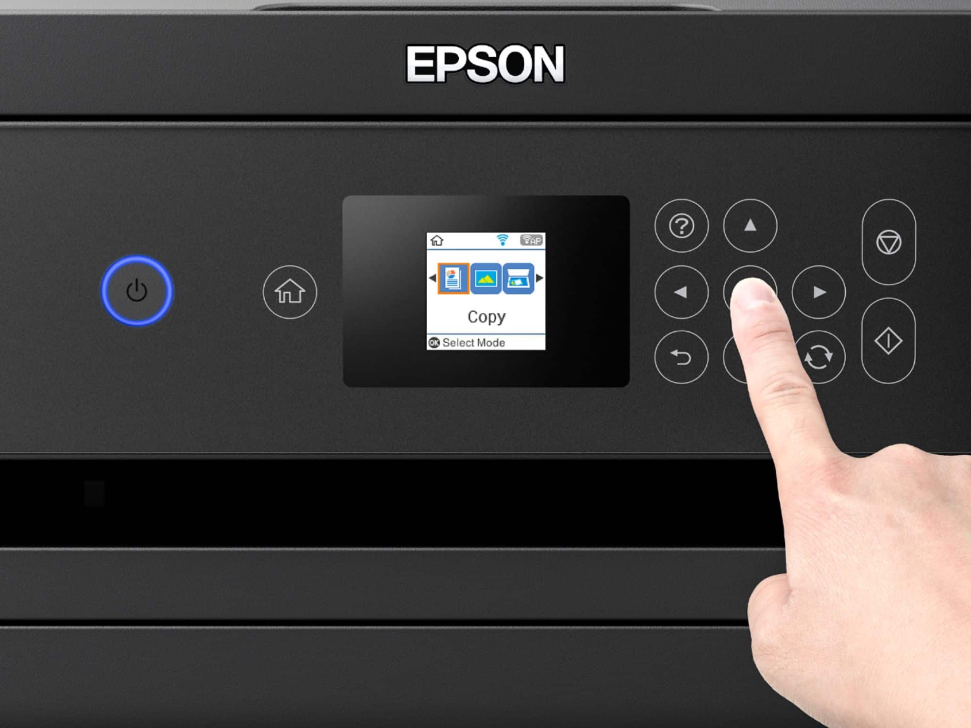 Alt View 1. Epson - Expression EcoTank ET-2750 Wireless All-in-One Inkjet Printer.