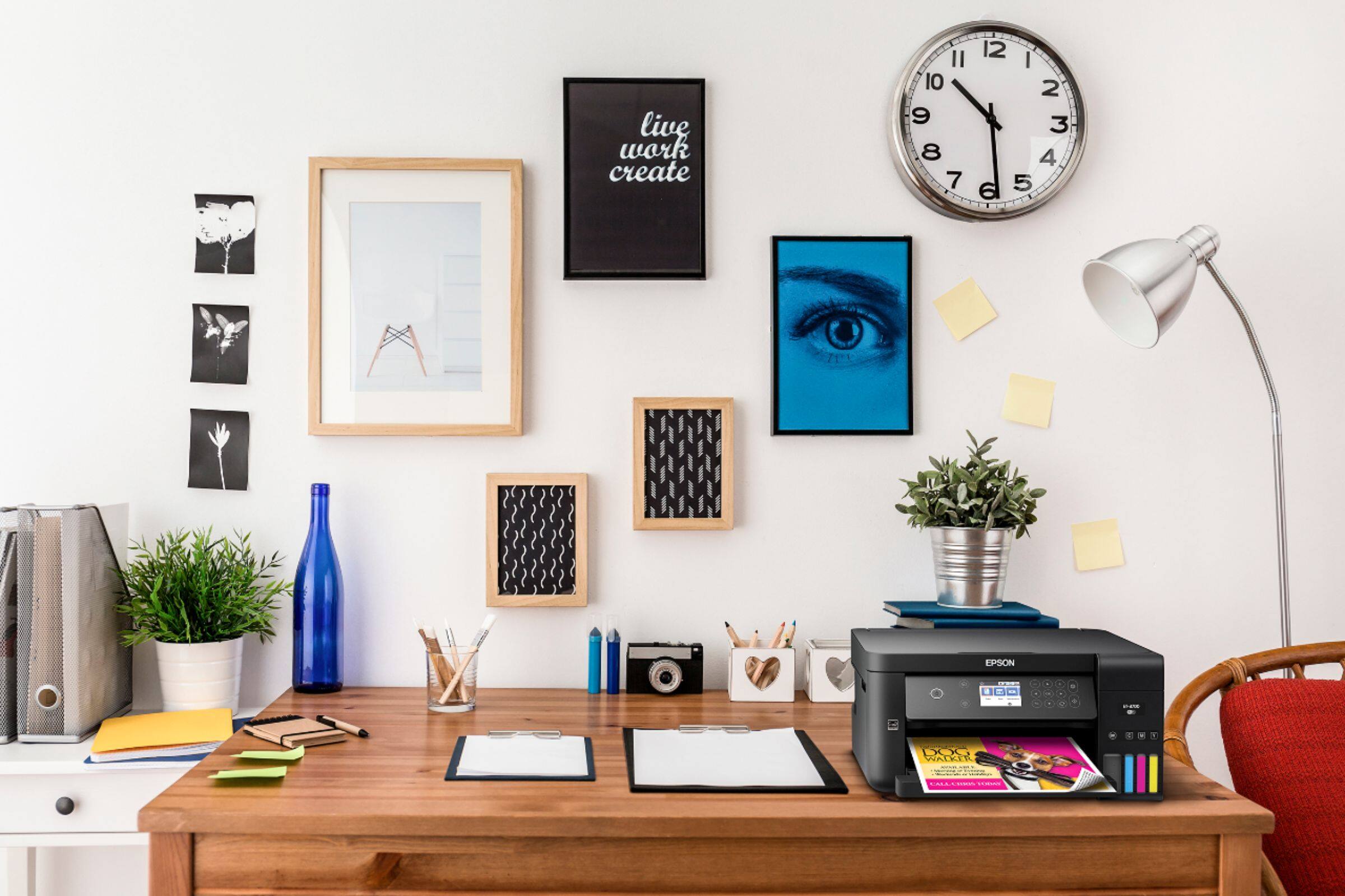 Alt View 16. Epson - Expression EcoTank ET-3700 Wireless All-in-One Printer.