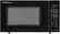 Front. Sharp - Carousel 1.4 Cu. Ft. Microwave with Sensor Cooking - Black.