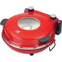 Kalorik - Hot Stone Pizza Oven - Red - Front_Zoom
