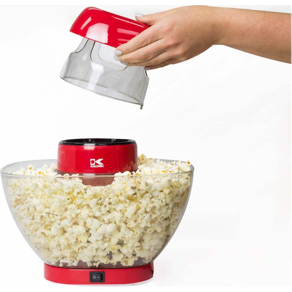 Zoom in on Alt View Zoom 11. Kalorik - 24-Cup Volcano 2.8-Oz. Popcorn Maker - Red.