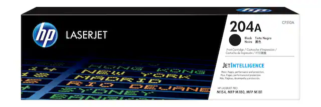 Front. HP - 204A Toner Cartridge - Black.