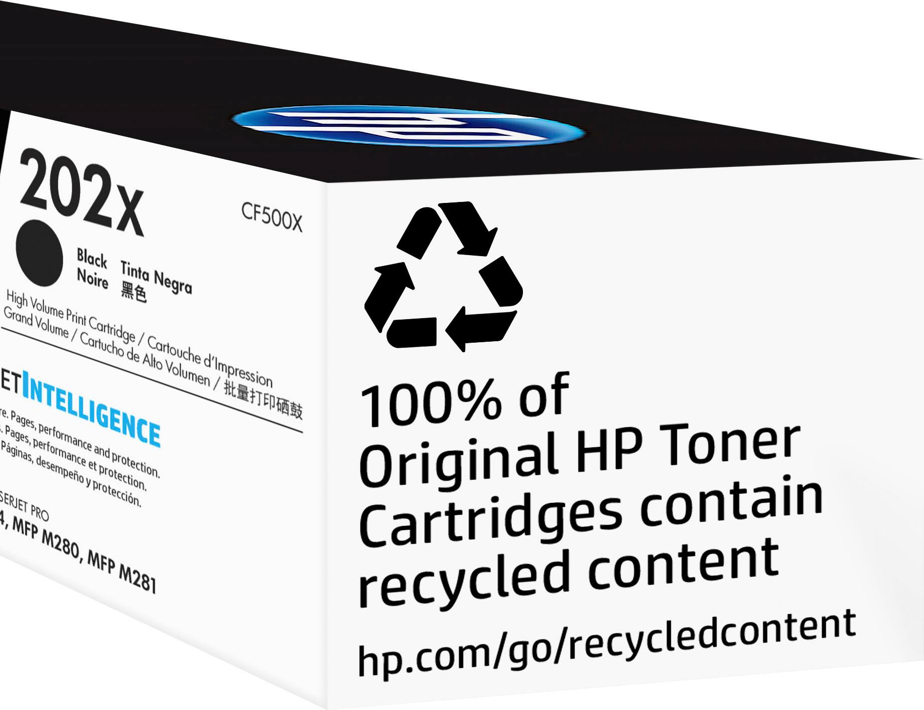 Alt View 13. HP - 202X High-Yield Toner Cartridge - Black.
