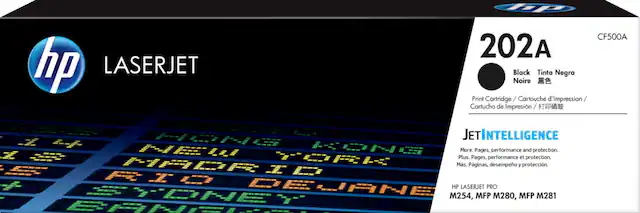 Front. HP - 202A Standard Capacity Toner Cartridge - Black.