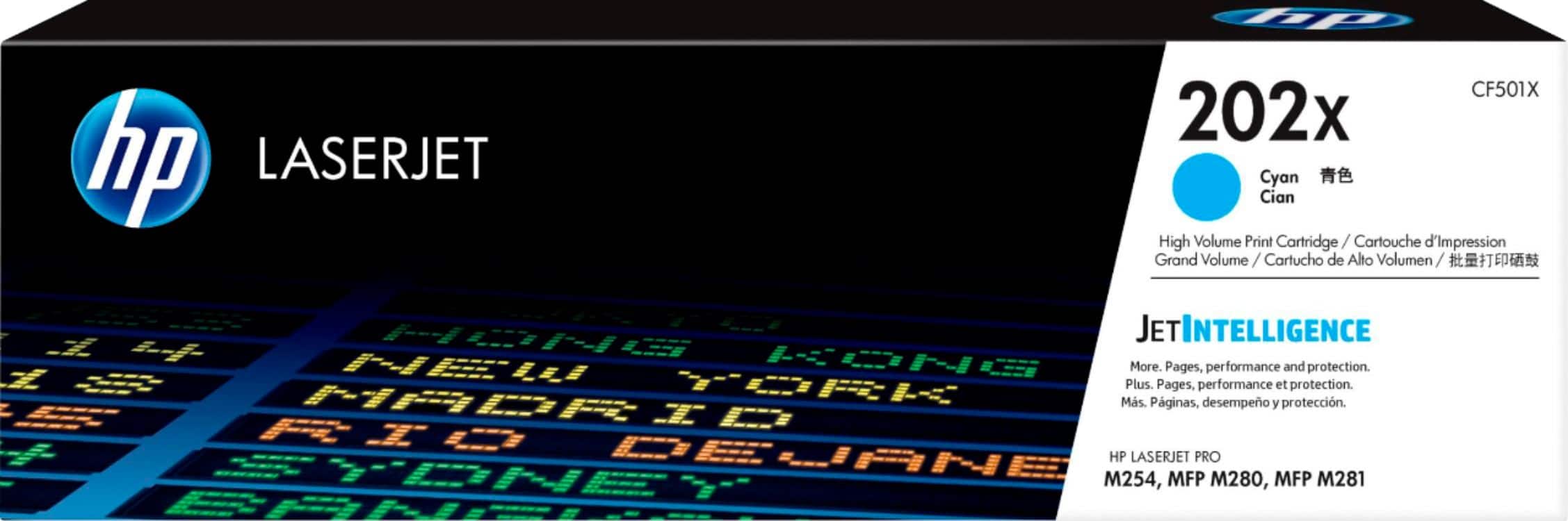 HP - 202X High-Yield Toner Cartridge - Cyan - Front_Zoom