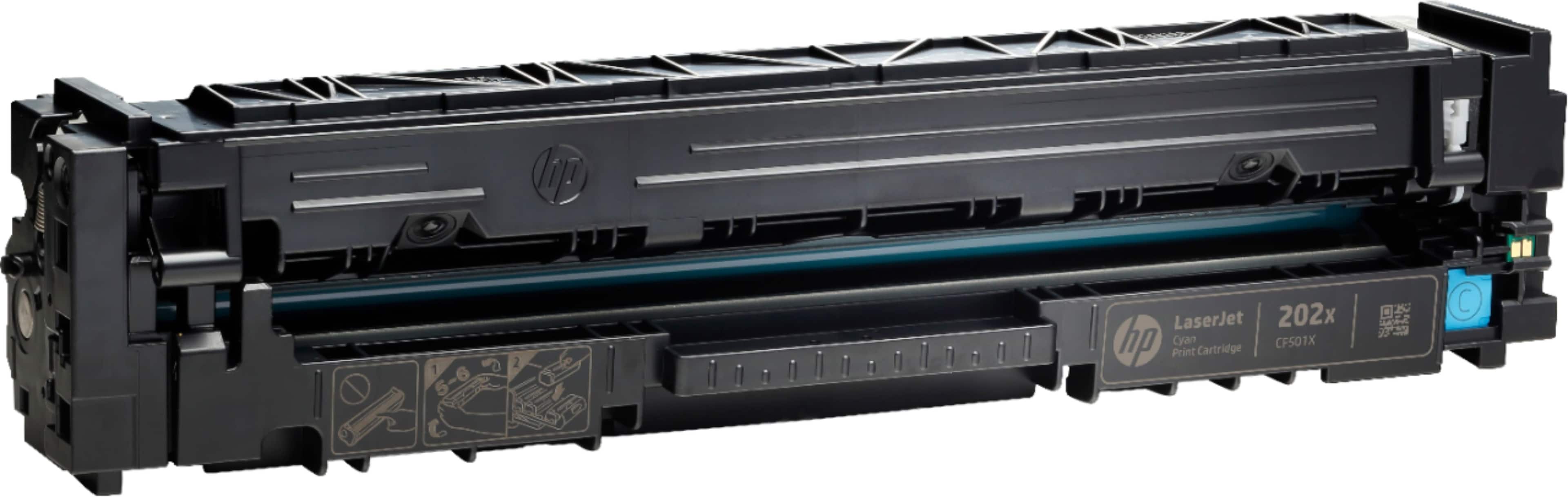 Alt View 12. HP - 202X High-Yield Toner Cartridge - Cyan.