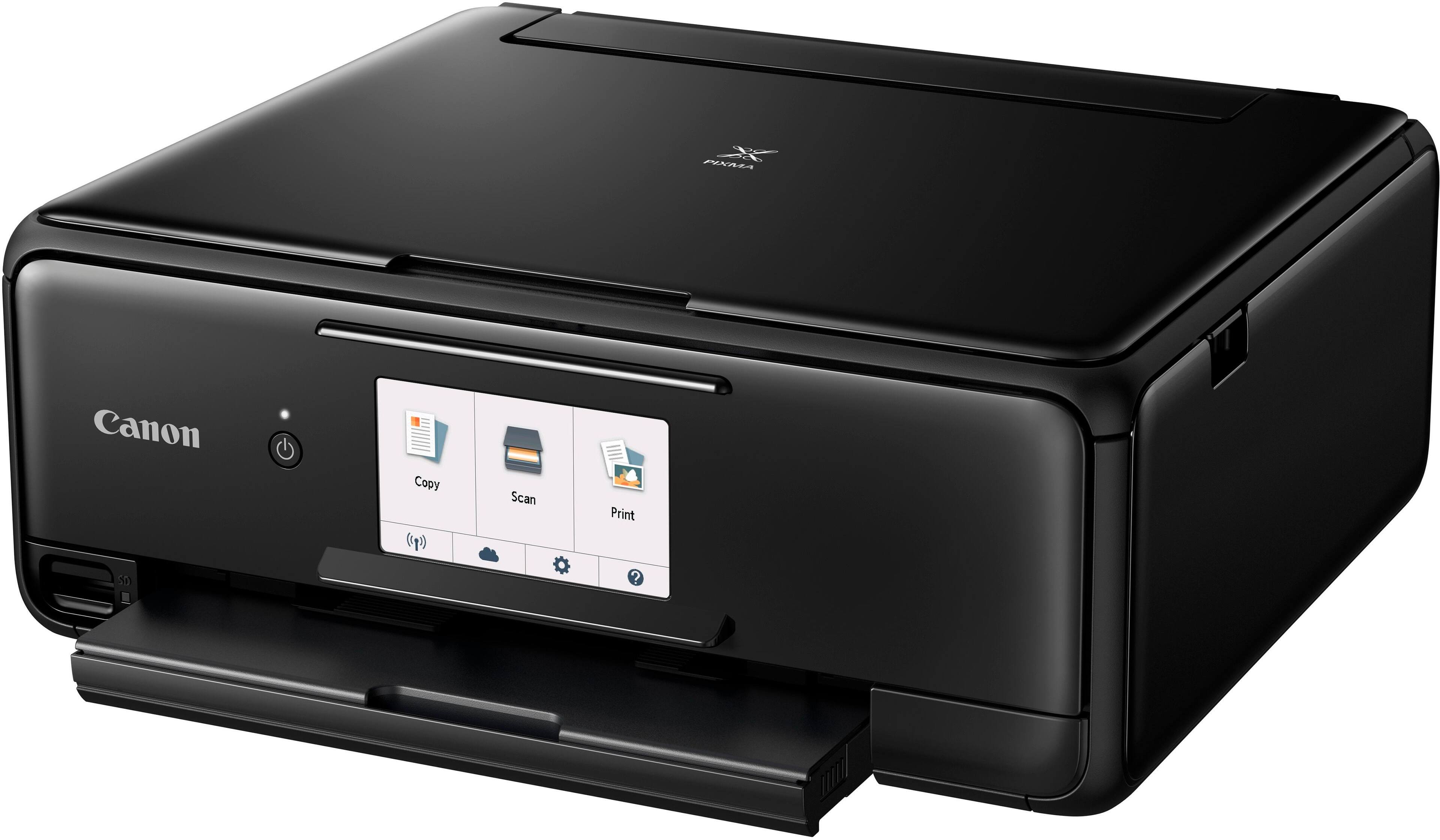 Best Buy: Canon PIXMA TS8120 Wireless All-In-One Printer Black 2230C002